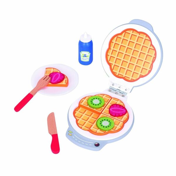 Дървена играчка -Комплект за приготвяне на гофрети-bellamiestore
