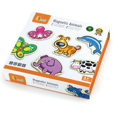 Магнитни животни 20 броя- дървени образователни играчки от Viga toys-bellamiestore