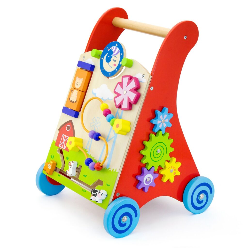Детска дървен проходилка Viga toys-bellamiestore