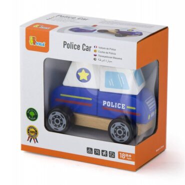 Детски пъзел и конструктор Полицейска кола от Viga toys-bellamiestore