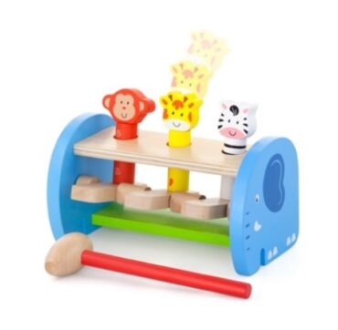 дървена играчка - Хоп и скок за координация- образователни играчки-bellamiestore