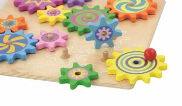 дървена играчка - зъбчати колела- образователни играчки(3)-bellamie