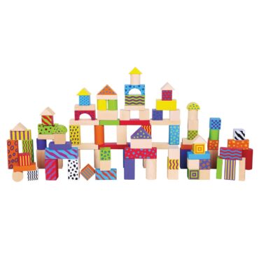 дървени конструктори от 100 части- детски играчки за момчета-bellamie