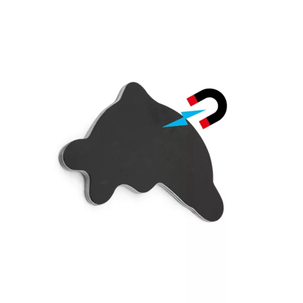 Дървен магнит рибка Viga Toys цветна играчка за развитие и забавление на деца