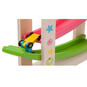 Дървена писта за коли-детски играчки за момчета-Bellamiestore