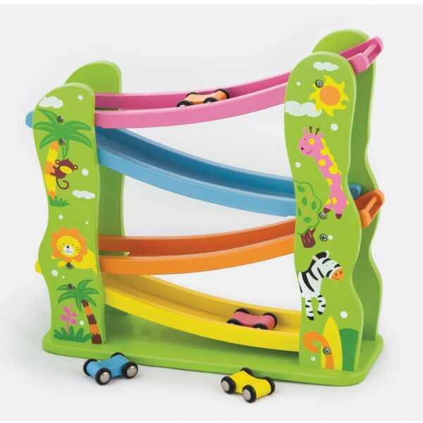 Писта за спускане Джунгла - дървена играчка от Viga toys-bellamiestore