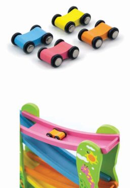 Писта за спускане Джунгла - дървена играчка от Viga toys(1)-bellamiestore