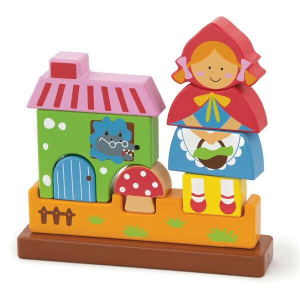 Детски пъзел Червената шапчица-3D-Viga toys-Bellamie