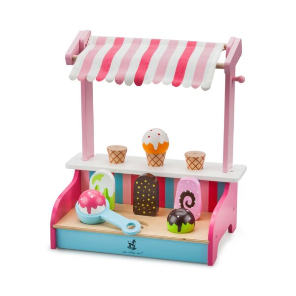 Магазин за сладолед- дървена играчка New classic toys-bellamiestore