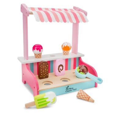 Магазин за сладолед- дървена играчка New classic toys-bellamiestore