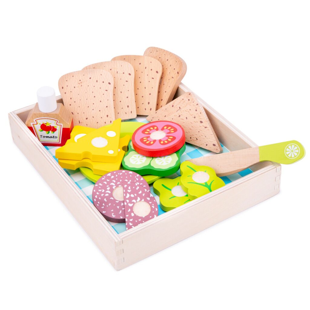 Дървена играчка - кутия за сандвичи от New classic toys-bellamiestore