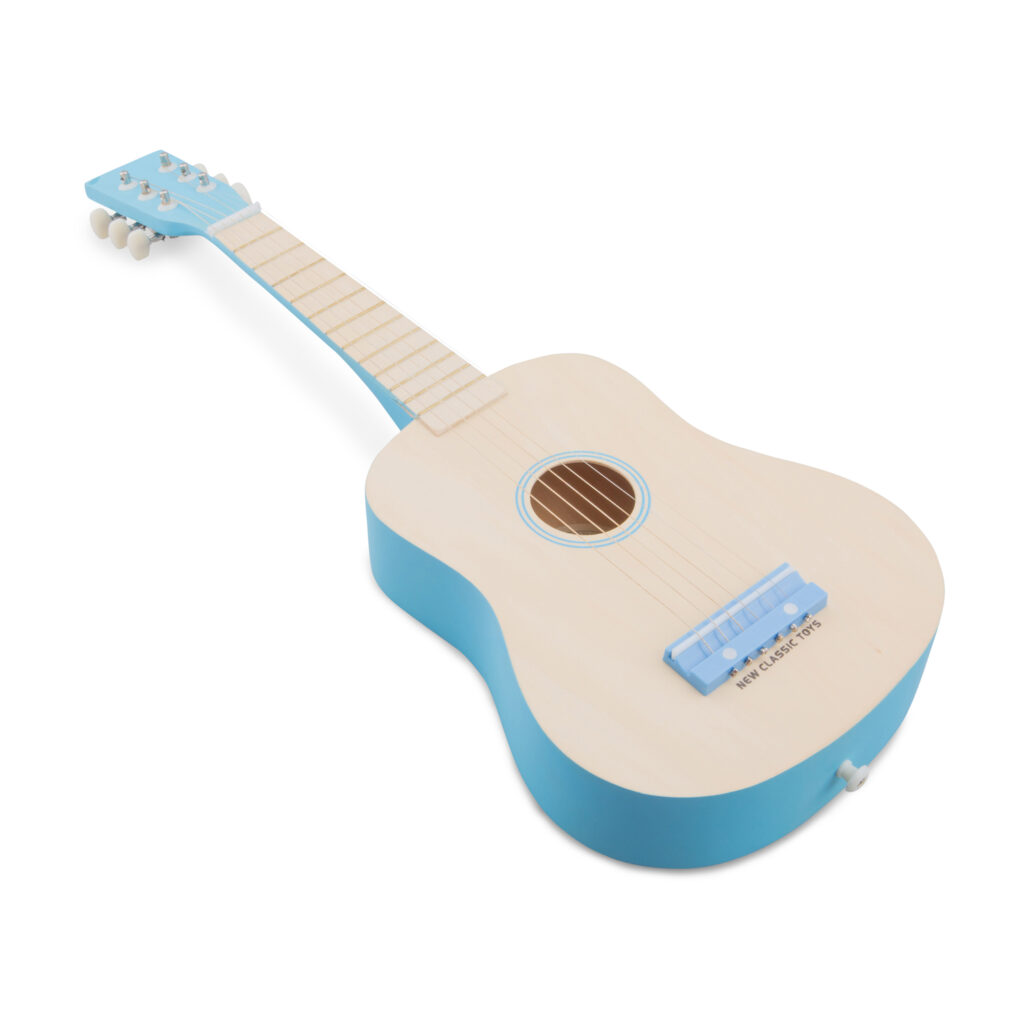 Детска класическа синя китара New classic toys-bellamiestore