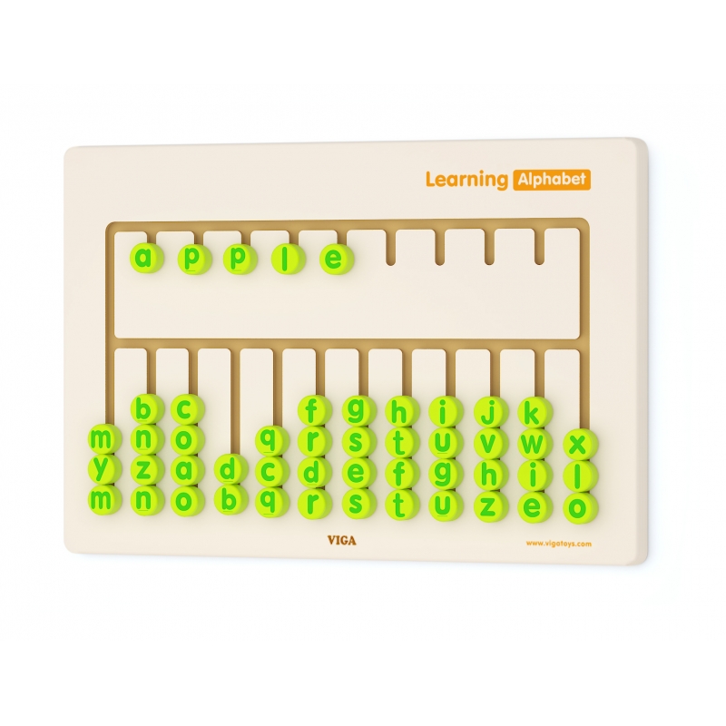 Образователни играчки за стена " Да научим азбуката" -Bellamiestore