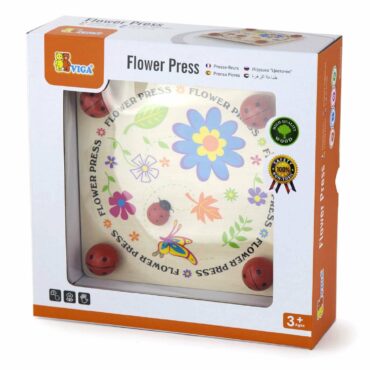 Дървена преса за цветя-образователни играчки(2)-Bellamie