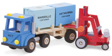 Дървен детски мотокар-детски дървени играчки за момчета(1)-bellamie