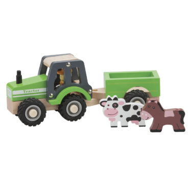 Детски играчки за момчета- Трактор с ремарке и животните от фермата- bellamie