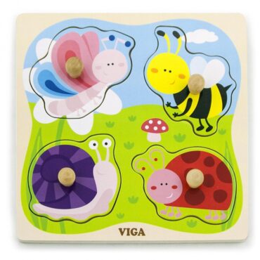 Viga toys Детски пъеел с дръжки Малките насекоми-bellamiestore
