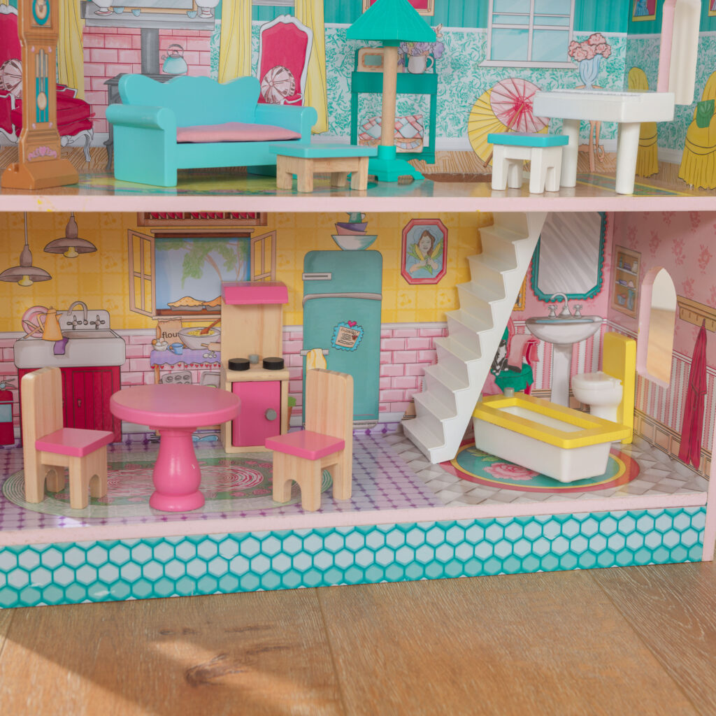 Детска дървена къща за кукли - Анабел от Kidkraft(12)-bellamie