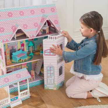 Детска дървена къща за кукли - Анабел от Kidkraft(2)-bellamie