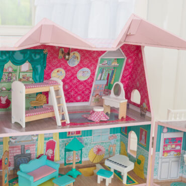 Детска дървена къща за кукли - Анабел от Kidkraft(3)-bellamie