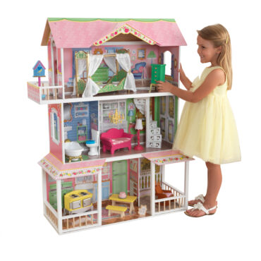Дървена къща за кукли - Сладката Савана от KidKraft (1)-bellamie