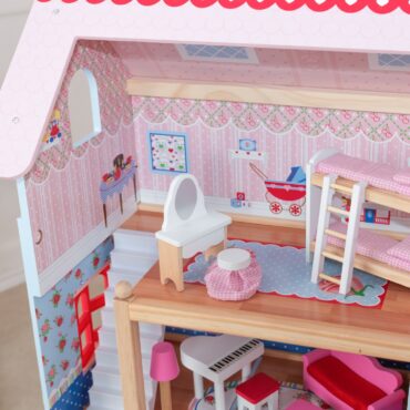 Детска дървена къща за кукли - Челси от Kidkraft-bellamie