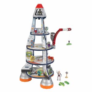 KidKraft - дървена играчка за момчета - Космическа ракета(5)-bellamie