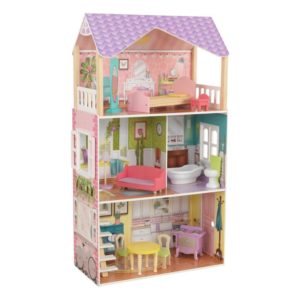 Красива дървена къща за кукли - Попи на Kidkraft- дървени ролеви играчки(7)-bellamiestore