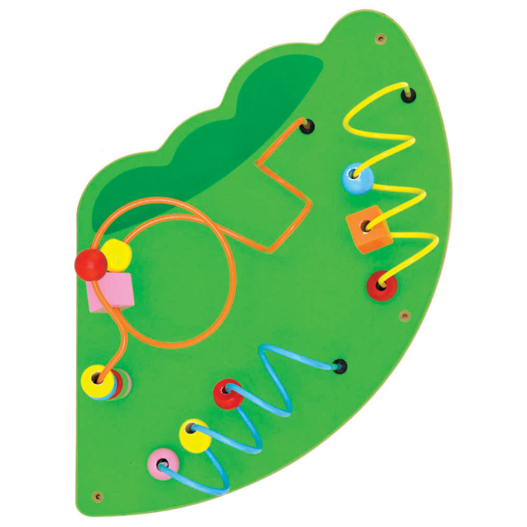 Дървена играчка за стена голяма - Крокодил-подходяща за детски градини и ясли от Viga toys(6)-bellamiestore
