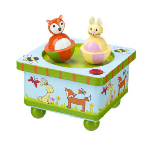 Дървена музикална кутийка - горска приказка - Orange Tree Toys - дървена играчка - Беллами