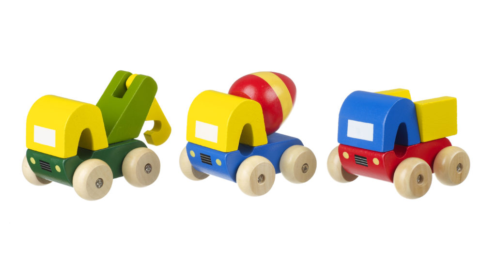 Детски дървени камиончета - строителни машини от Orange Tree Toys - Bellamie store