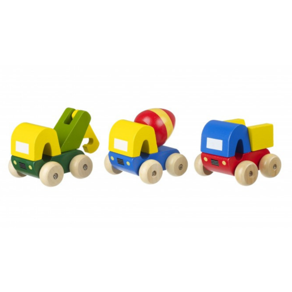 Детски дървени камиончета - строителни машини от Orange Tree Toys - дървена играчка(4)-bellamiestore
