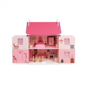Дървена къща за кукли - Роза от Janod - дървена играчка(3)-bellamiestore