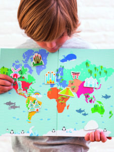 Карта на света - образователна игра с магнити от Apli Kids - образователни играчки-bellamiestore