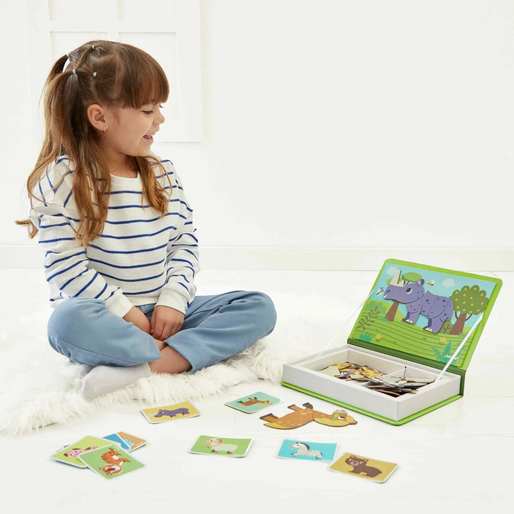Магнитна образователна игра - Животните от Janod