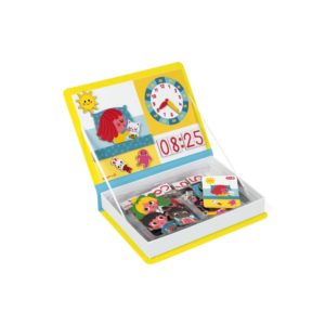 Магнитна образователна игра- Да научим часовника - образователни играчки от Janod(4)-bellamiestore