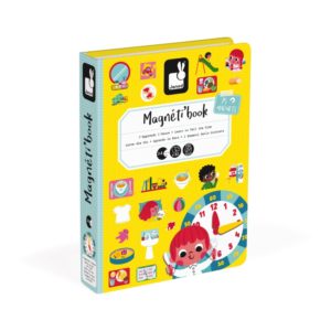 Магнитна образователна игра- Да научим часовника - образователни играчки от Janod(2)-bellamiestore