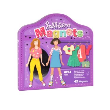 Облечи Клара и Луси - магнитна игра за преобличане - детски играчки за момичета от Apli Kids-bellamiestore