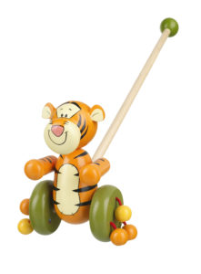 Детска дървена буталка - Тигър от OrangeTree Toys - бебешки играчки - Bellamie