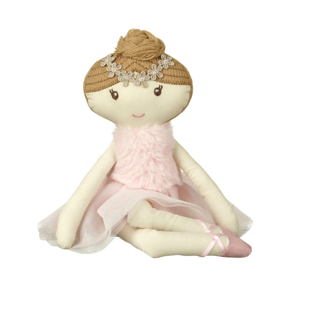 Детска мека кукла балерина - София от Orange Tree Toys - детска играчка за момичета - Bellamie