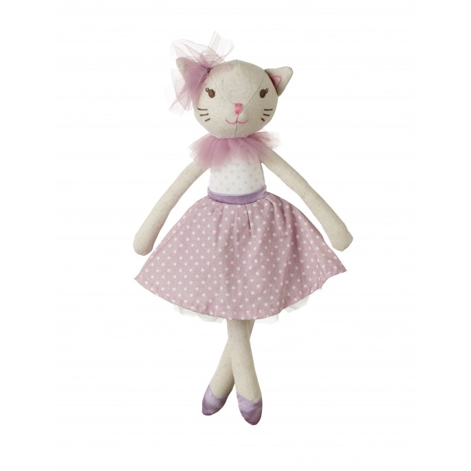 Детска мека кукла - коте 32 см от Orange Tree Toys - детска играчки за момичета - Bellamie
