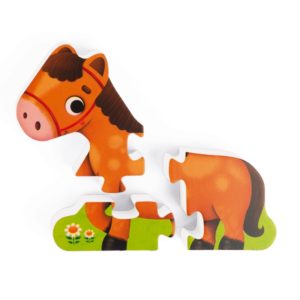 детски дървен пъзел - Фермата 3D- дървени играчки от Janod(2)-bellamiestore