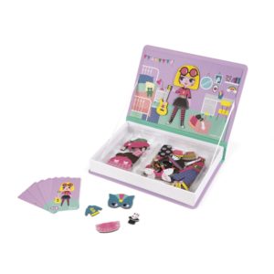 Магнитна образователна игра-облечи момичетата от Janod- детски играчки(5)-bellamiestore