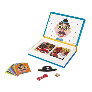 Магнитна образователна игра-смешни лица - детски играчки от Janod-bellamiestore