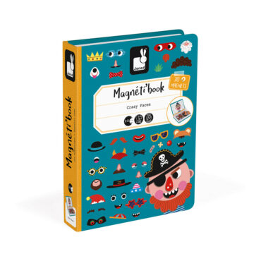 Магнитна образователна игра-смешни лица - детски играчки от Janod(3)-bellamiestore