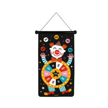 Детски образователни играчки - Магнитен дартс-Цирк от Janod(1)-bellamiestore