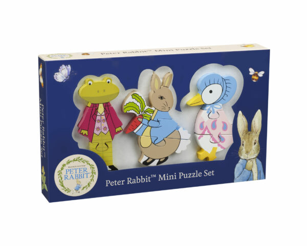 Детски пъзел от дърво - Зайчето Питър и приятели - бебешки играчки от Orange tree toys-bellamiestore