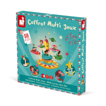 Кутия с 50 настолни състезателни игри- детски образователни играчки от Janod(2)-bellamiestore