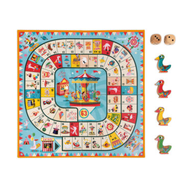 Настолна състезателна и образователна игра - Гъска - детски играчки от Janod(3)-bellamiestore