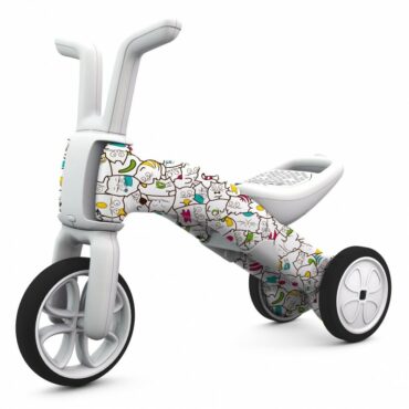 Bunzi детско колело за балансиране 2 в 1 артистик камуфлаж от Chillafish(3)-bellamiestore